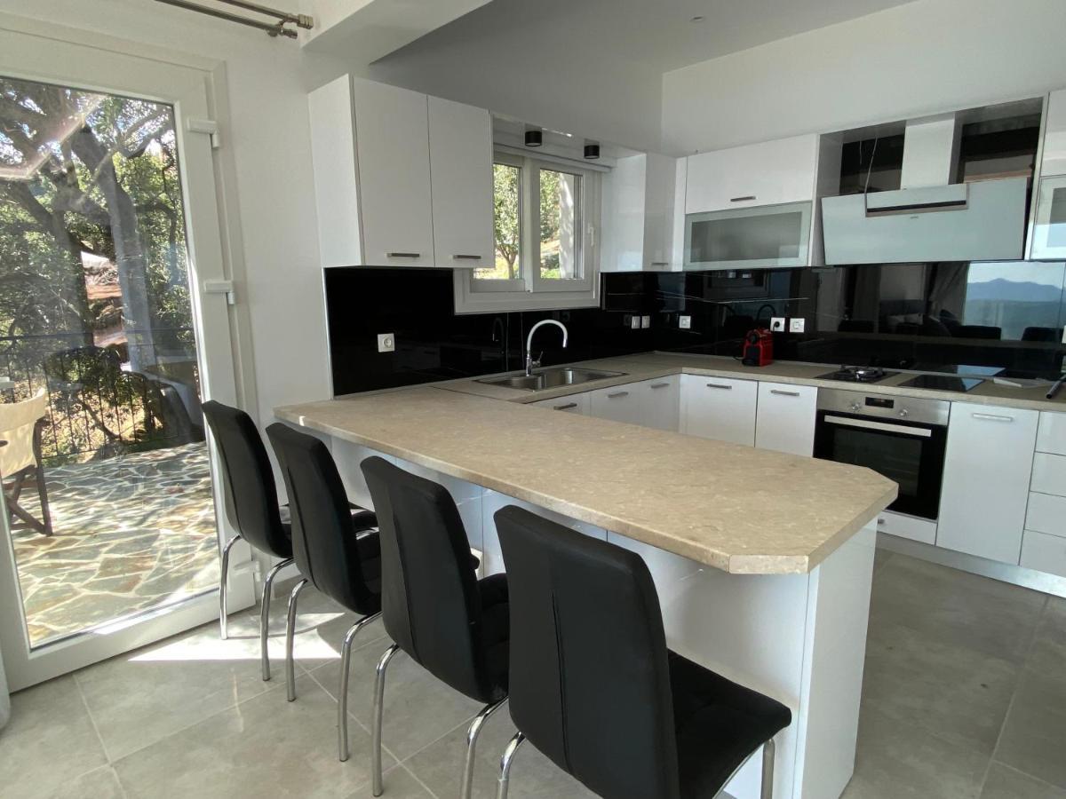 Villa Rizaria Sea View House Spartylas Esterno foto