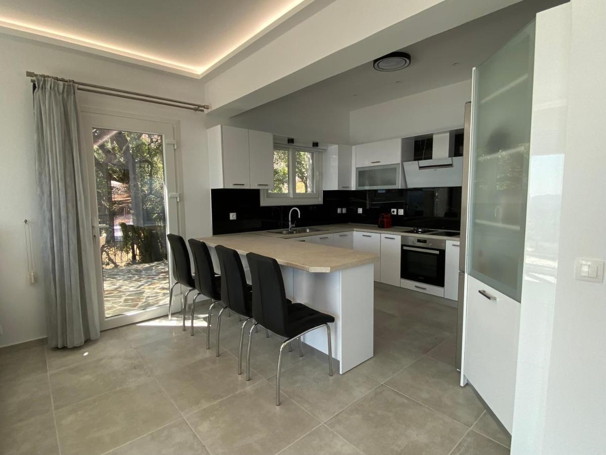 Villa Rizaria Sea View House Spartylas Esterno foto