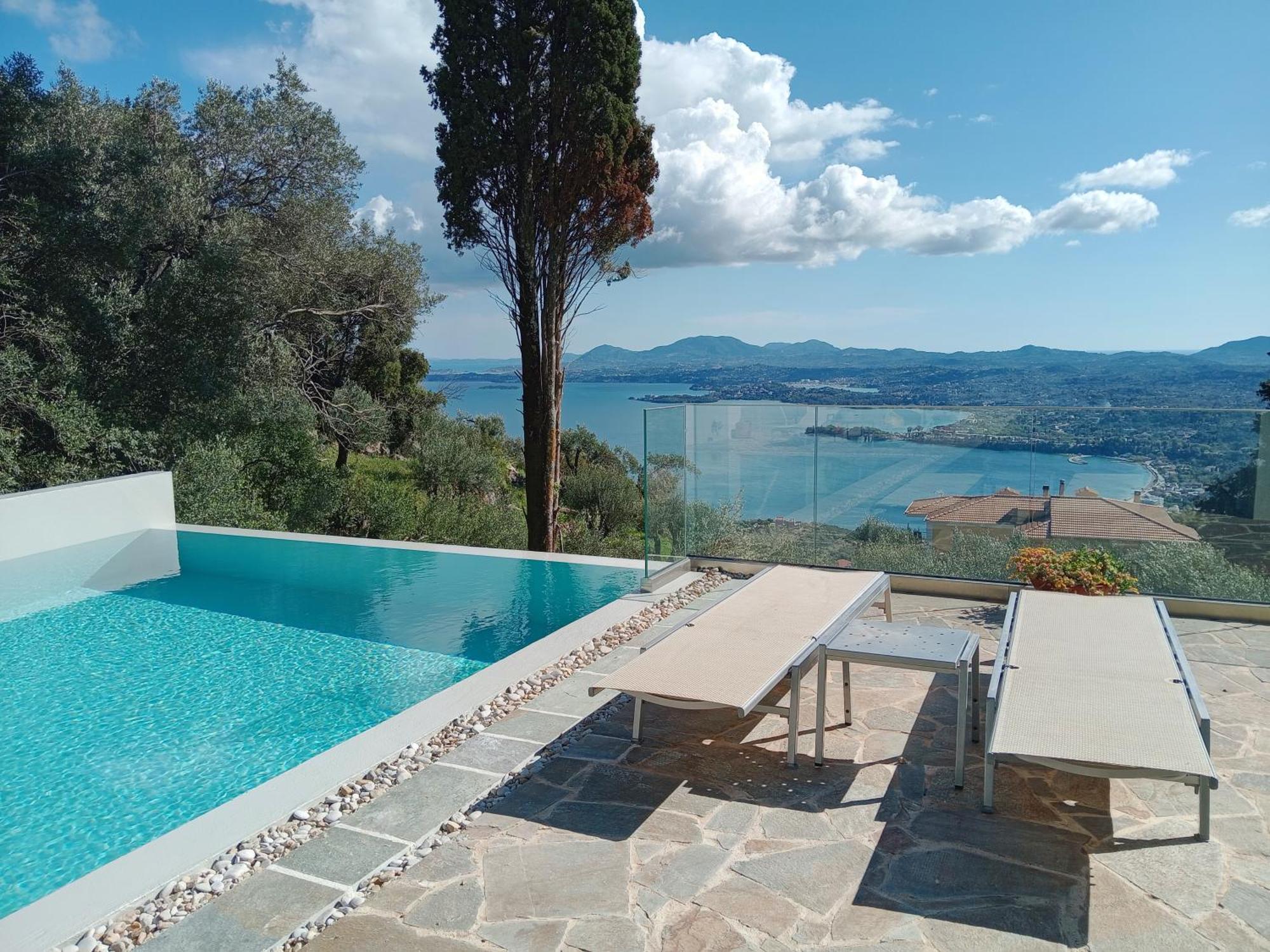 Villa Rizaria Sea View House Spartylas Esterno foto