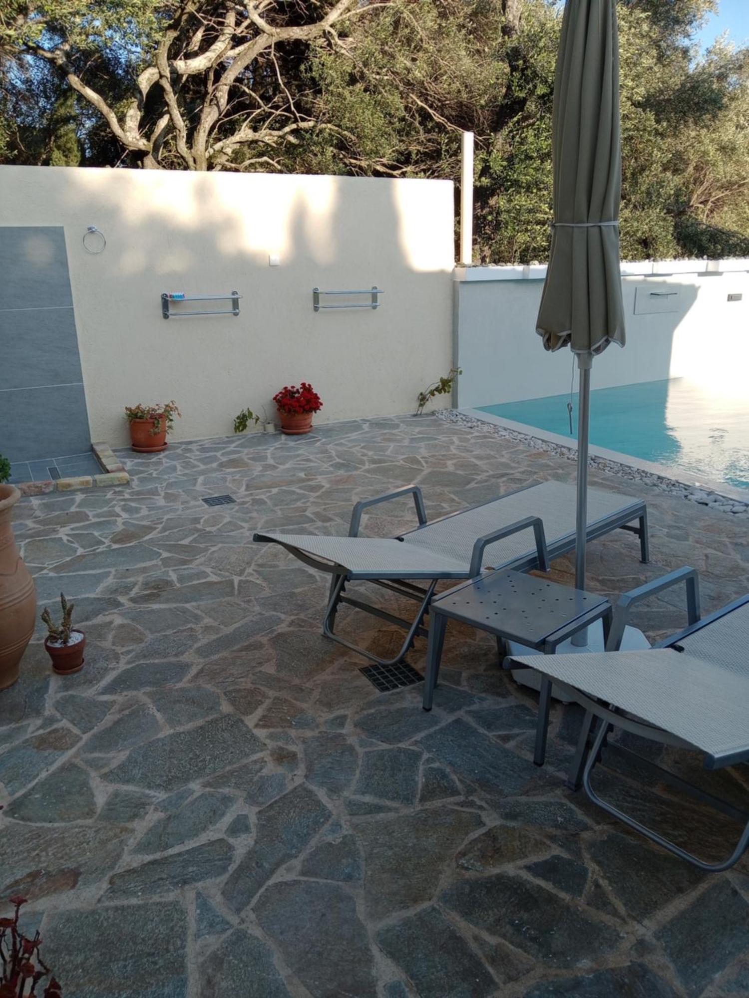 Villa Rizaria Sea View House Spartylas Esterno foto